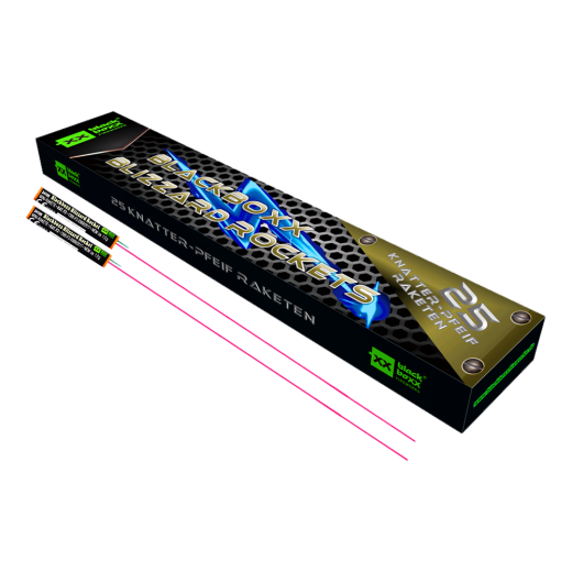 Blackboxx Blizzard Rockets (25er Schachtel)