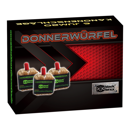 Donnerwürfel (6er Pack)